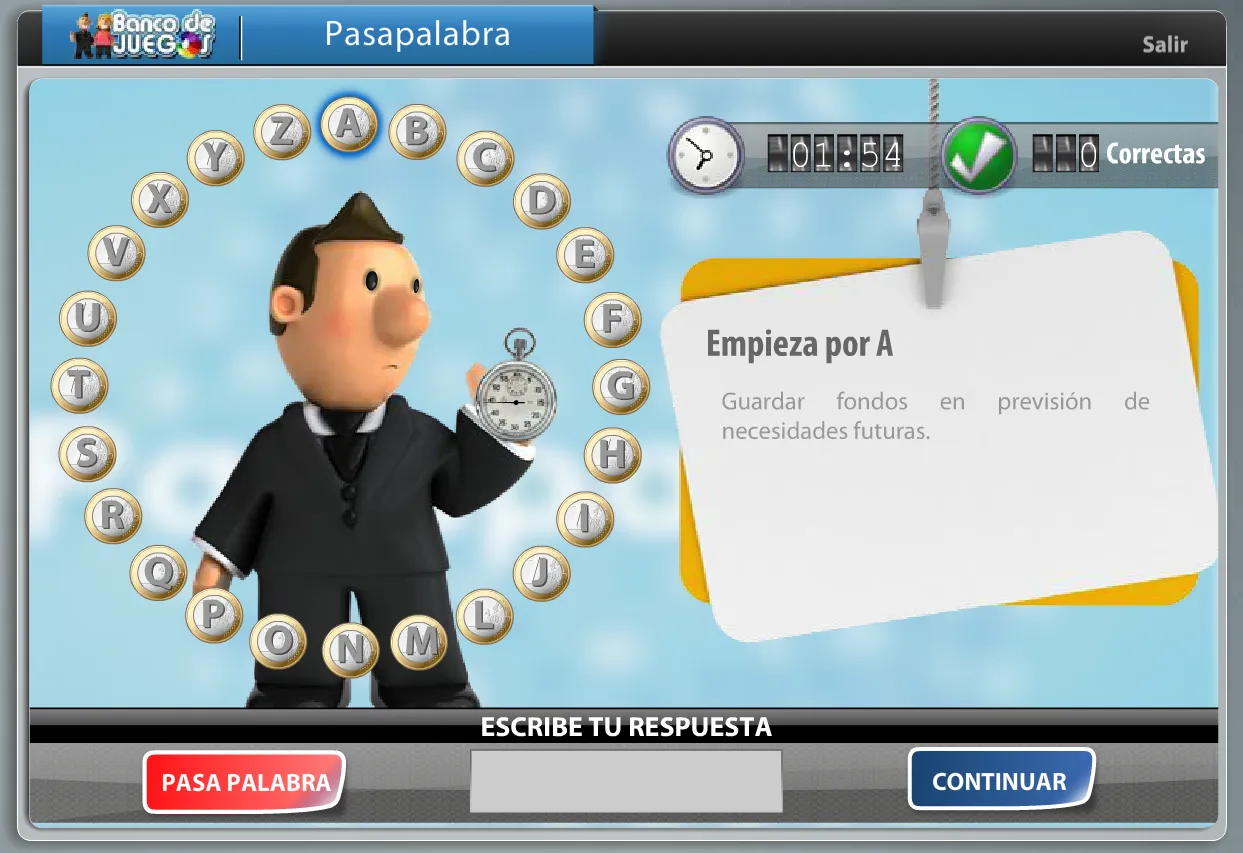 Pasapalabra financiero