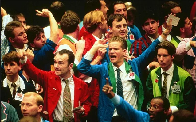 agente de bolsa en wall street