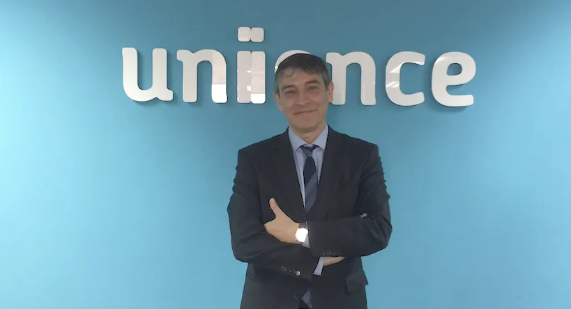 Carlos Buesa, CEO de Oryzon, en las oficinas de Unience