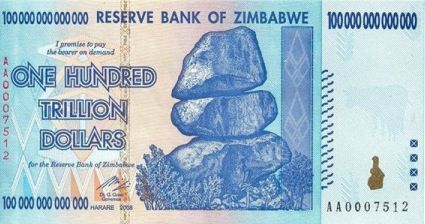 Dólar zimbabwe