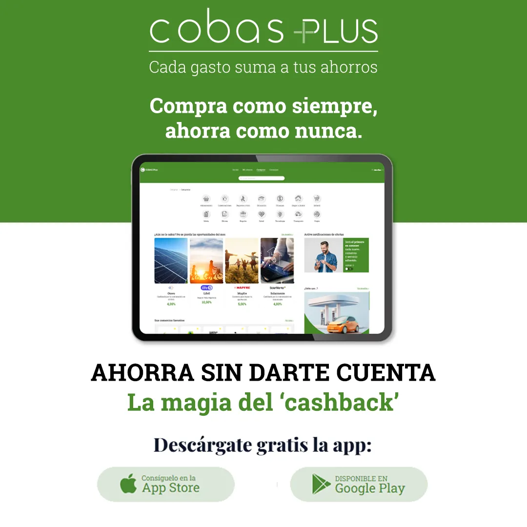 Cobas Plus: Ahorre sin darse cuenta