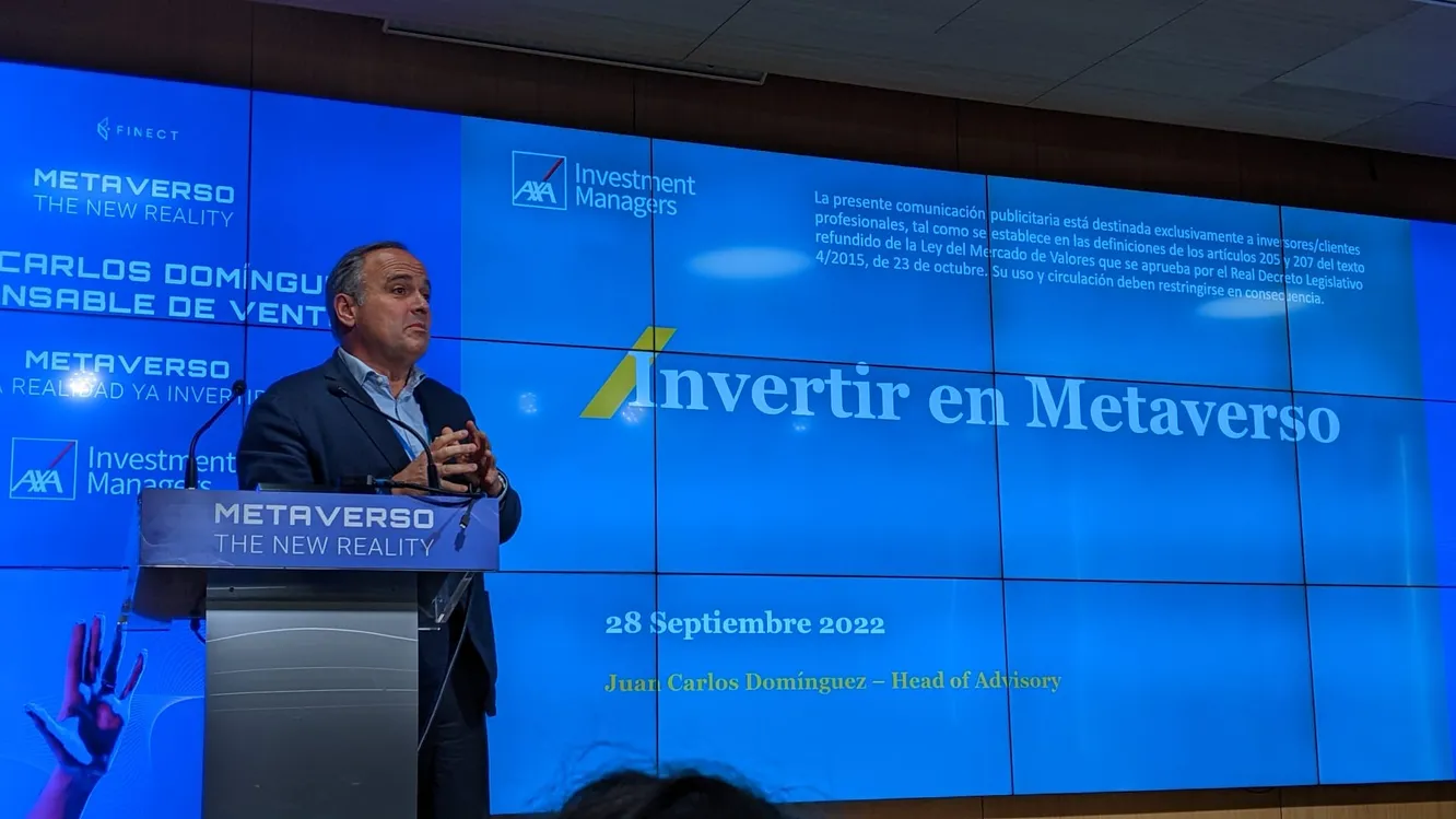 Juan Carlos Dominguez AXA metaverso