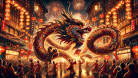 La bolsa china, frente al Año del Dragón de Madera: ¿volará... o se quemará?