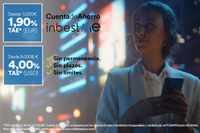 inbestMe sube las TAEs de sus Cuentas de Ahorro a 1,90% en € y a 4,00% en $