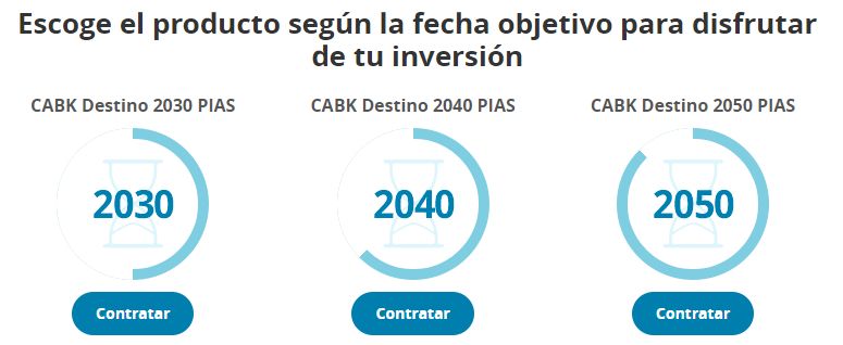 Gama Destino PIAS Caixabank