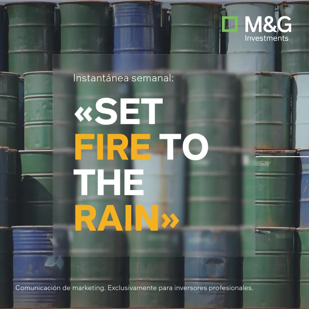 Instantánea semanal: «Set fire to the rain»