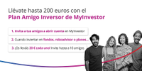 MyInvestor regala hasta 200 euros a sus clientes para acelerar la captación de nuevos inversores