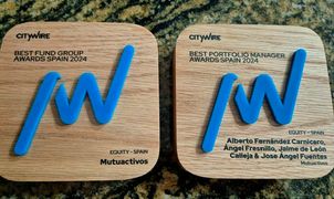 Mutuactivos SGIIC, doblemente galardonada en los Premios Citywire como Mejor Gestora y Mejor Equipo Gestor de Renta Variable Española