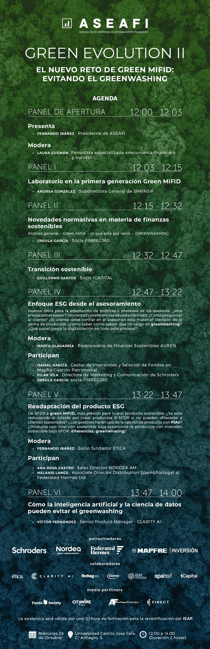 Aseafi Green Evolution agenda