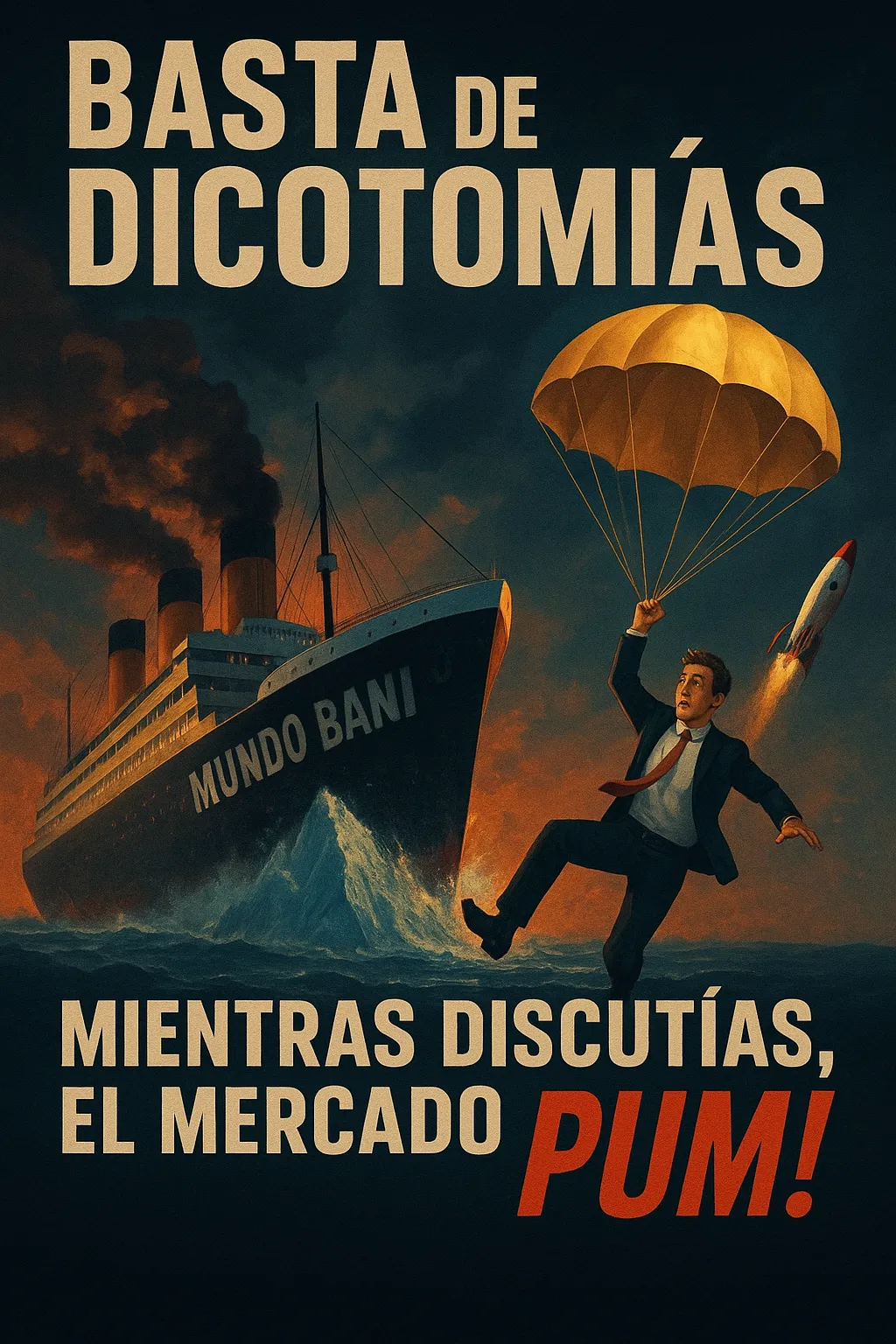 El Titanic se hunde y tú cuentas ramas. ¡Aprende a descorrelacionar o nada!
