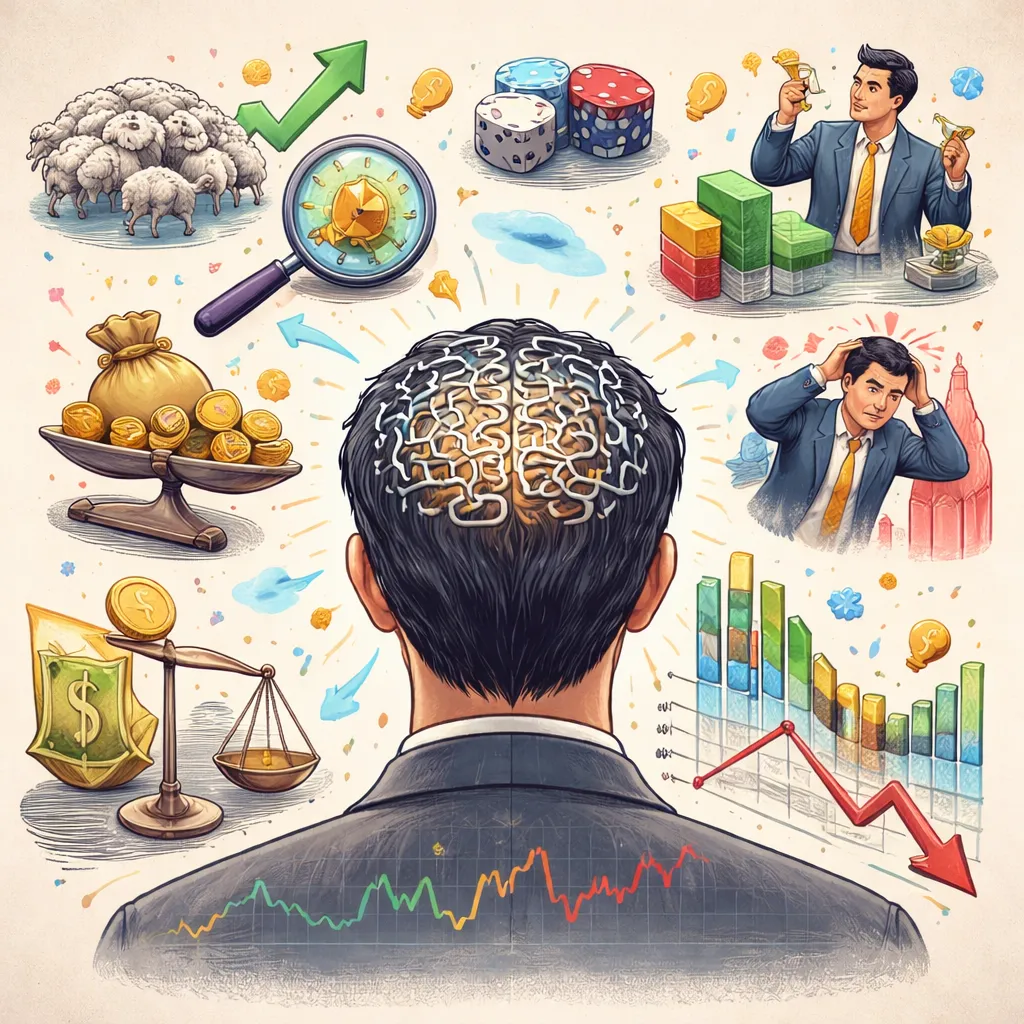 Sesgos cognitivos a la hora de invertir