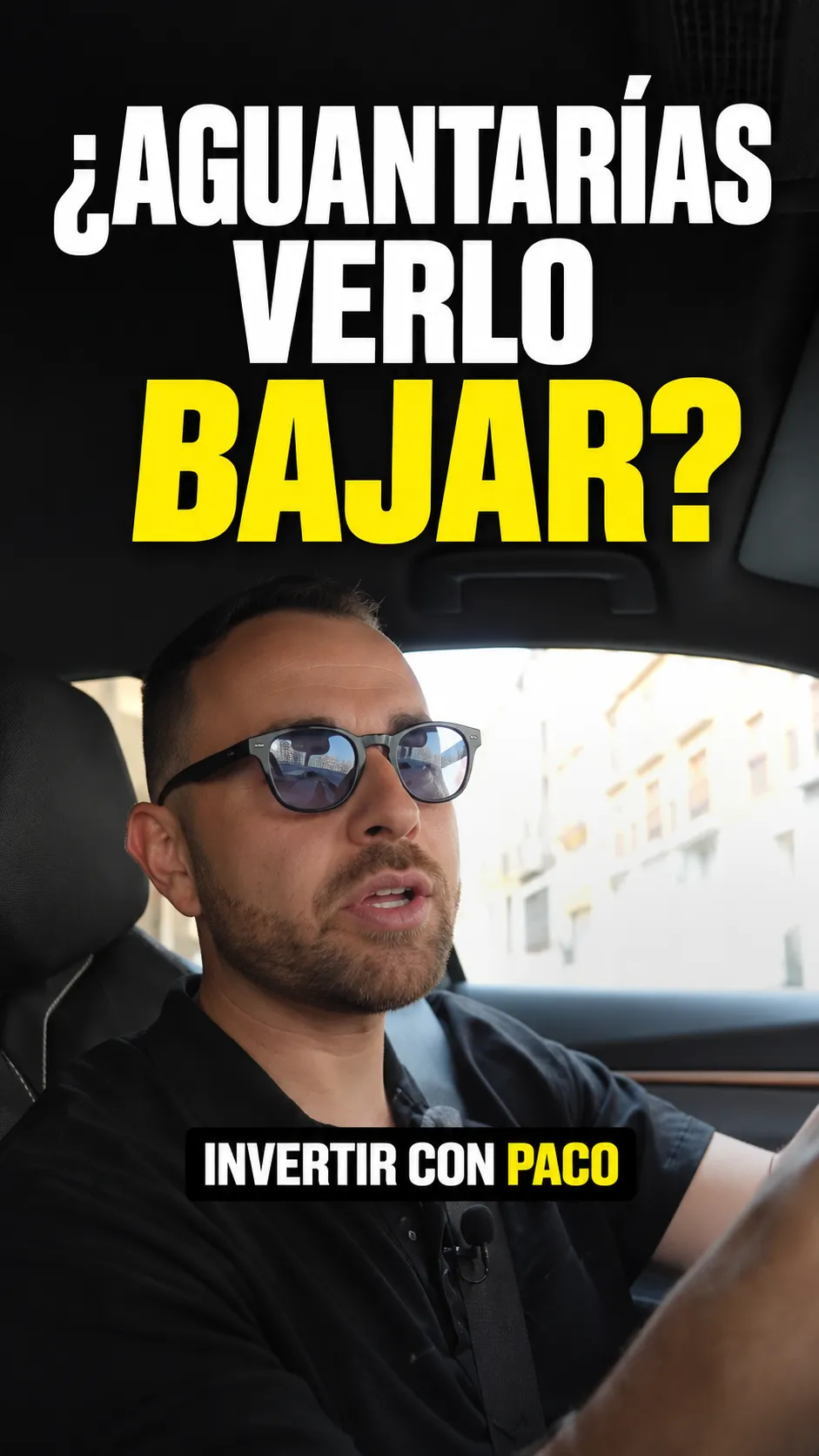 ¿Aguantarías ver caer tu inversión sin abandonar el plan?