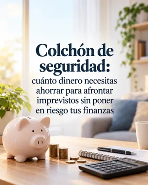Colchón de seguridad: cuánto dinero necesitas ahorrar para afrontar imprevistos sin poner en riesgo tus finanzas