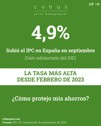 Cómo proteger tus ahorros frente a una inflación del 4,9% 