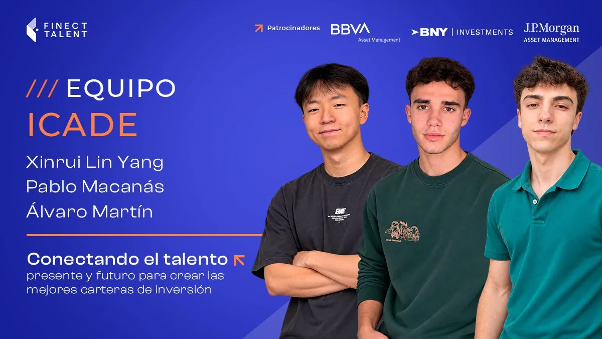 Equipo finalista ICADE de Finect Talent 2026