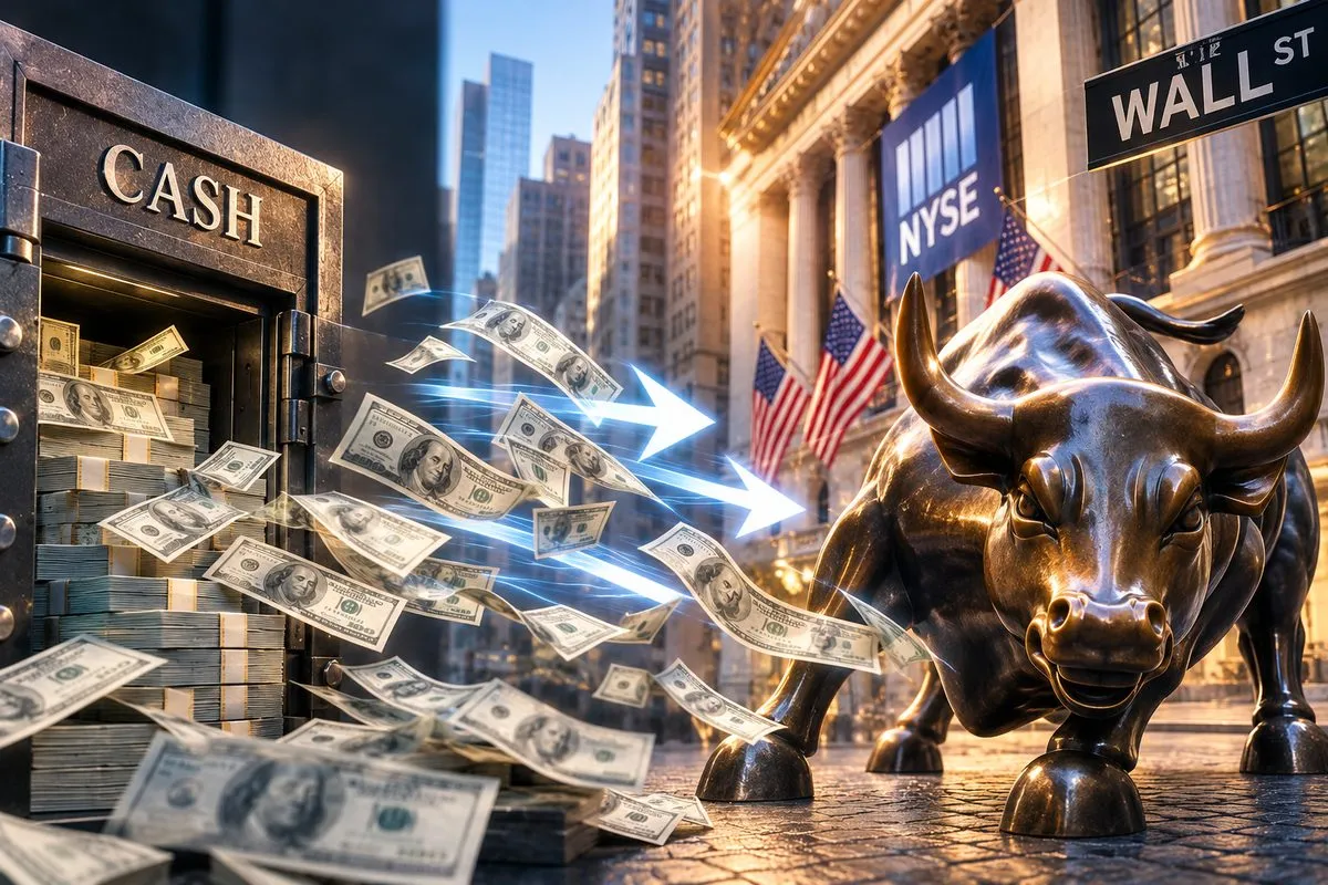 El dinero vuelve con ganas a Wall Street: 63.800 millones a fondos EEUU en una semana