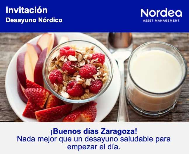 Invitación: Desayuno Nórdico en Zaragoza el 29 de septiembre