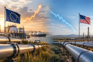 ¿Por qué un ETF de gas natural gana un 186% y otro pierde un 30%? El divorcio entre el precio en Europa y EEUU