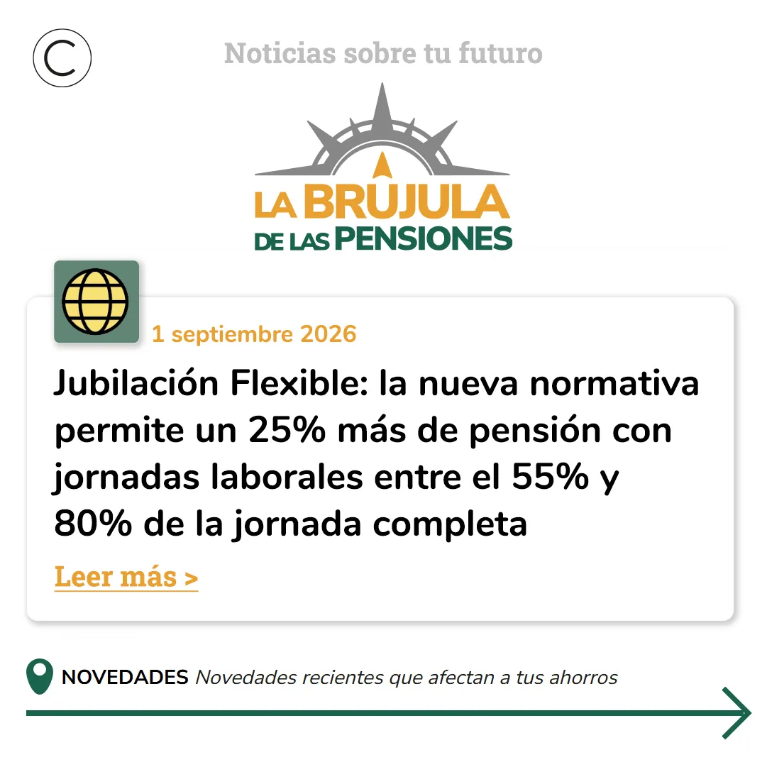 La jubilación flexible cambia sus reglas: más opciones para compatibilizar pensión y trabajo.