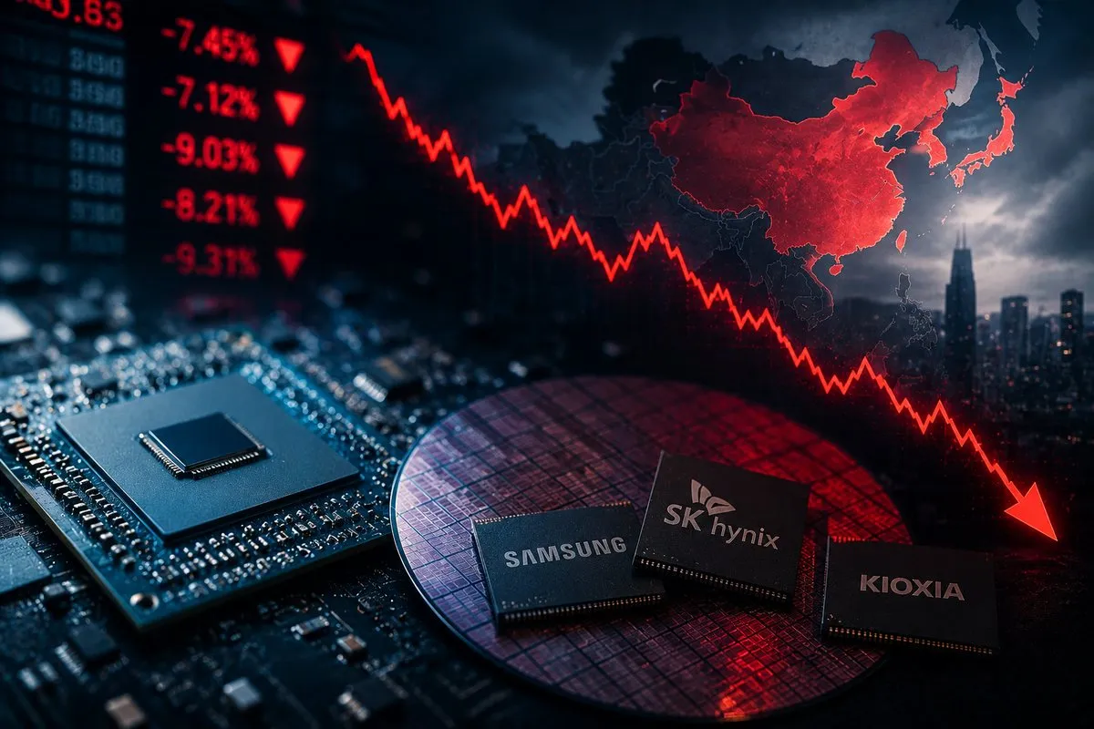 El sector que más gana en bolsa en 2026 se hunde por segunda vez en un mes: ¿qué pasa con los semiconductores?