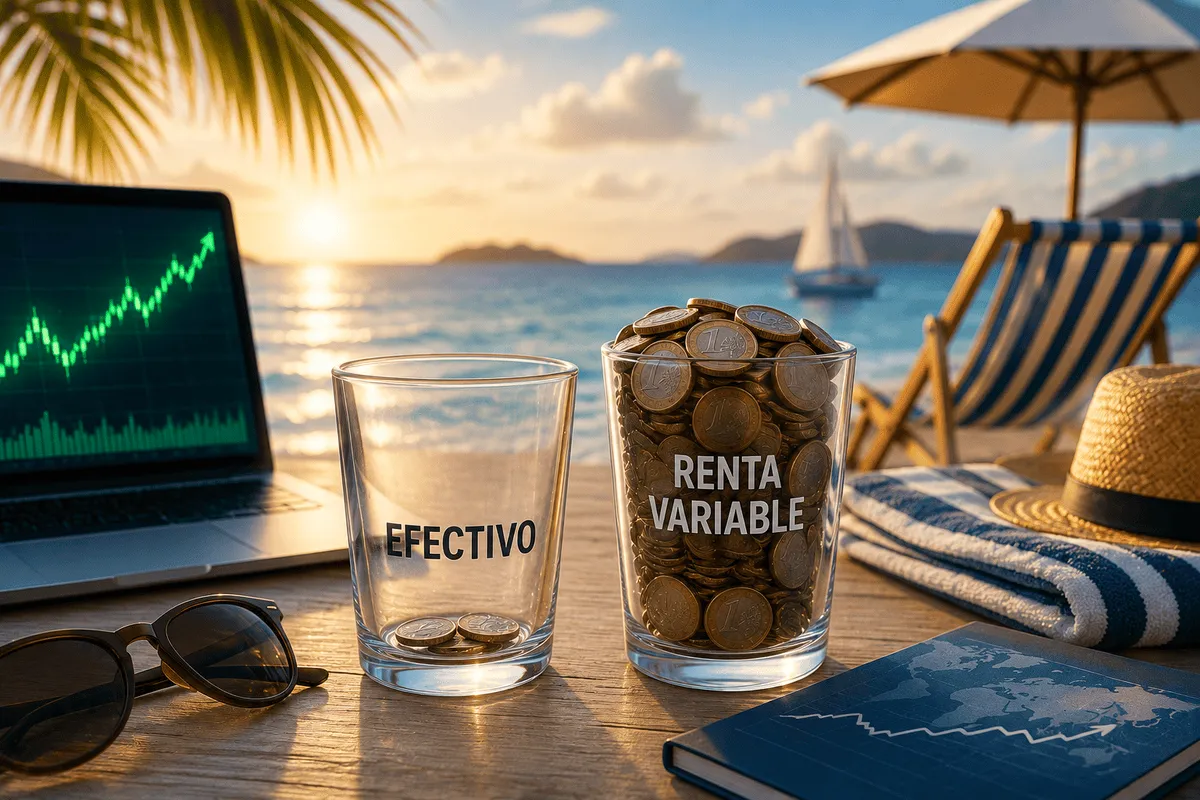 Optimismo veraniego entre gestores de fondos: invierten más en bolsa y tienen el efectivo en cartera en mínimos