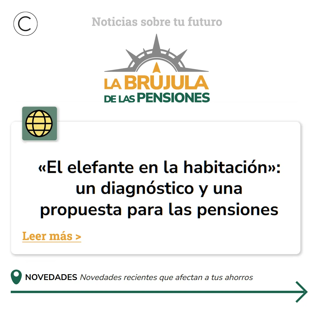 El sistema de pensiones español tiene un “elefante en la habitación”: sus crecientes desequilibrios financieros y demográficos.