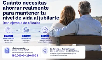 Cuánto necesitas ahorrar realmente para mantener tu nivel de vida al jubilarte (con ejemplo de cálculo)