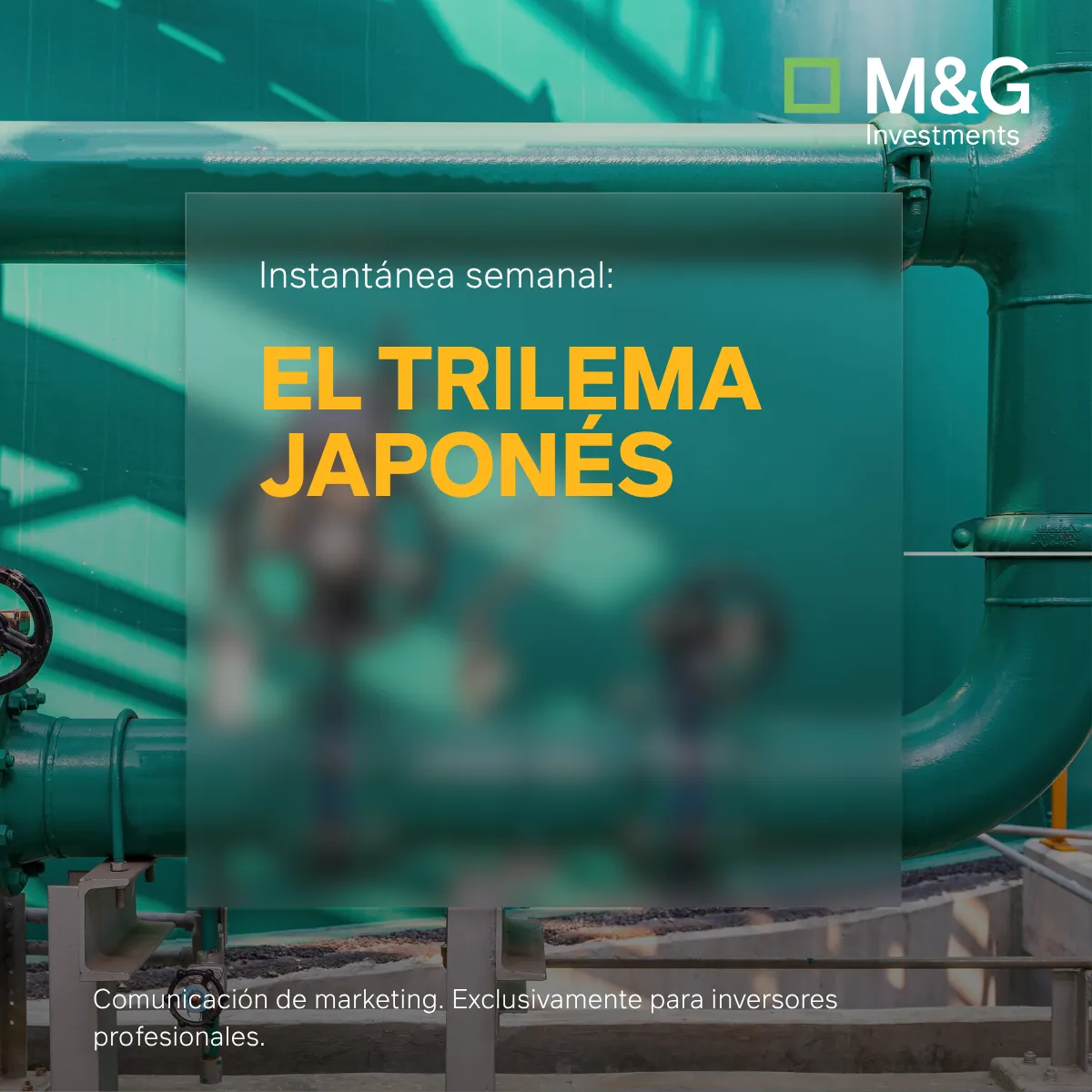Instantánea semanal: el trilema japonés