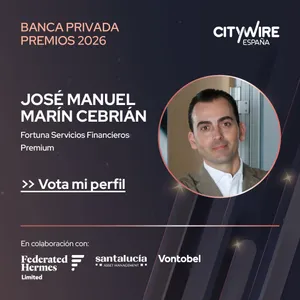 He sido nominado a los Premios de Banca Privada Citywire España 2026.