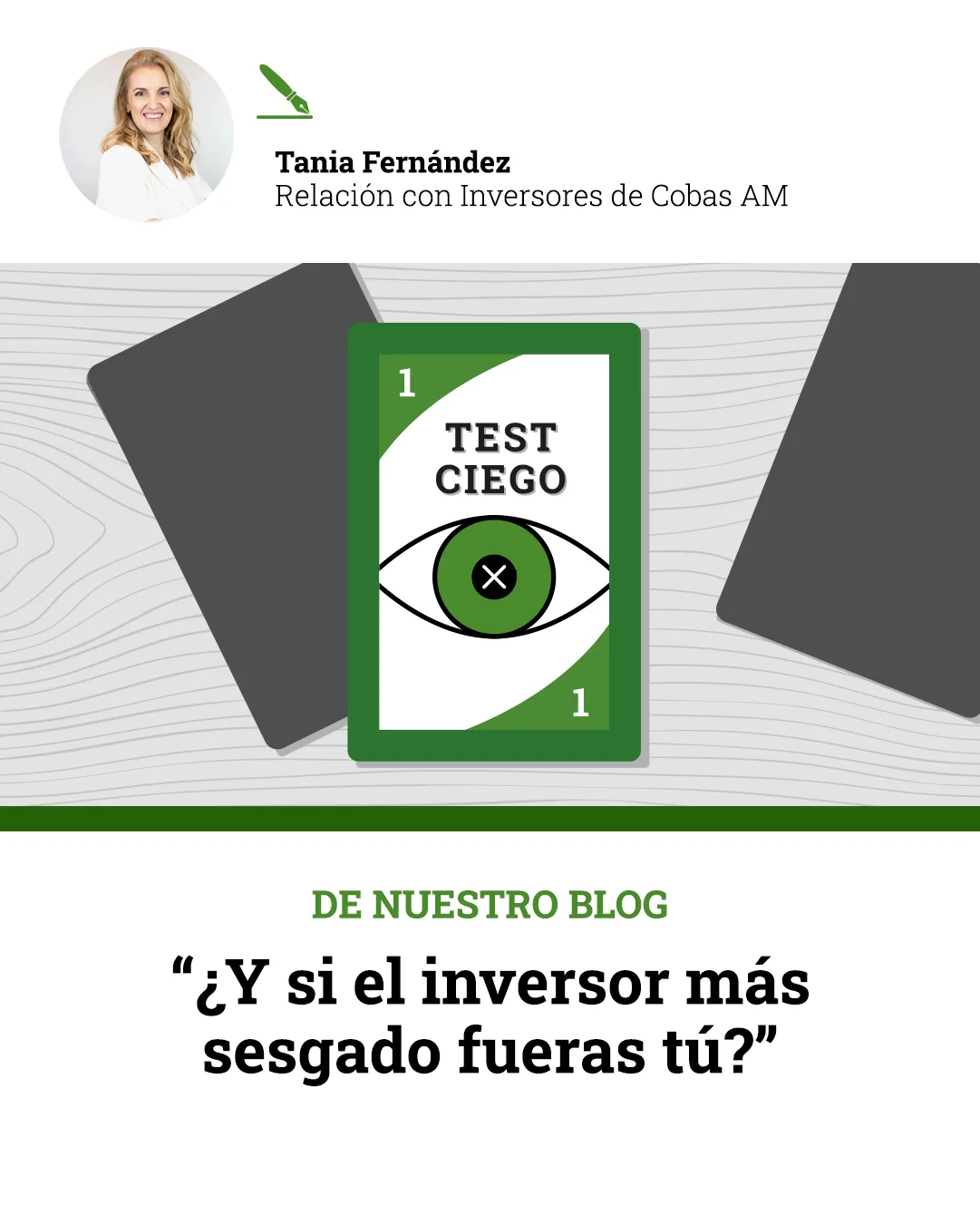 ¿Y si el inversor más sesgado fueras tú?
