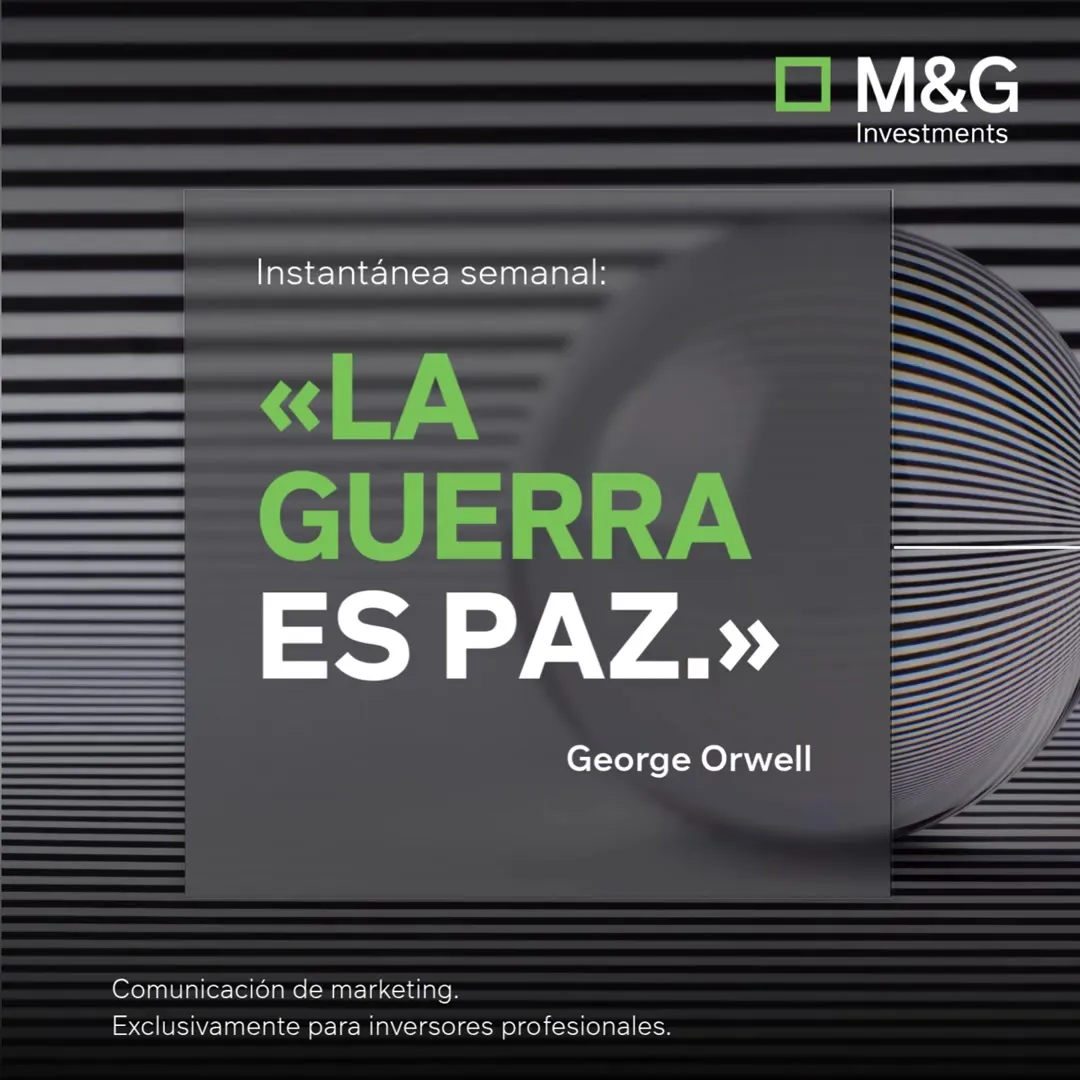 Instantánea semanal: «La guerra es paz»
