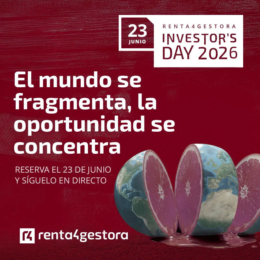 Te ayudamos a encontrar valor donde otros solo ven caos: así será el Renta 4 Gestora Investor's Day 2026
