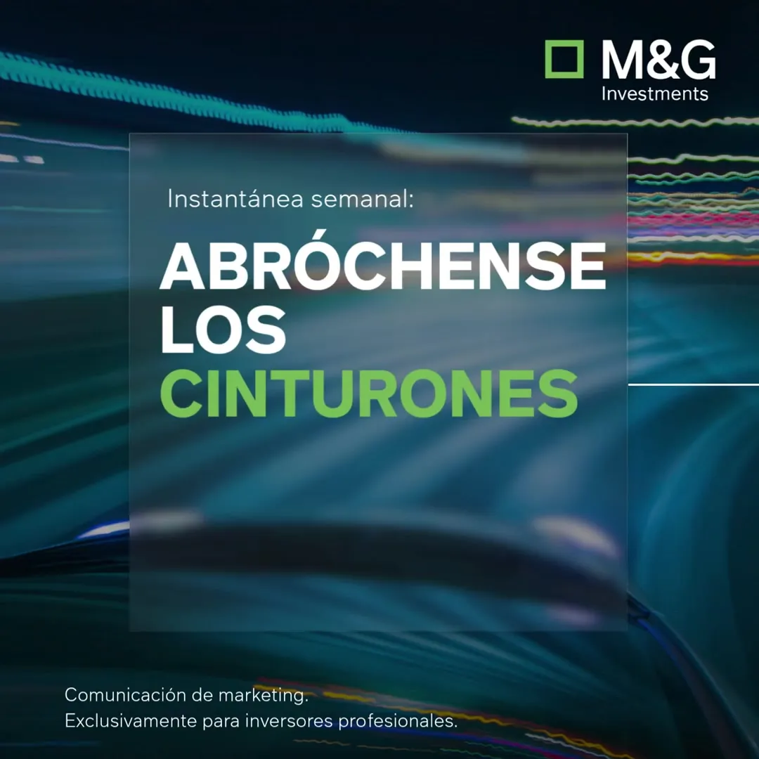 Instantánea semanal: Abróchense los cinturones