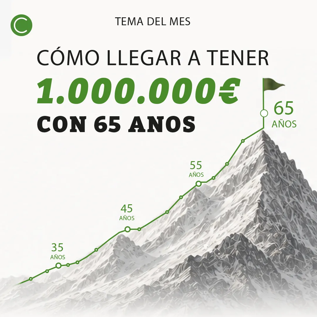Tema del mes: Cómo llegar a tener un millón de euros con 65 años