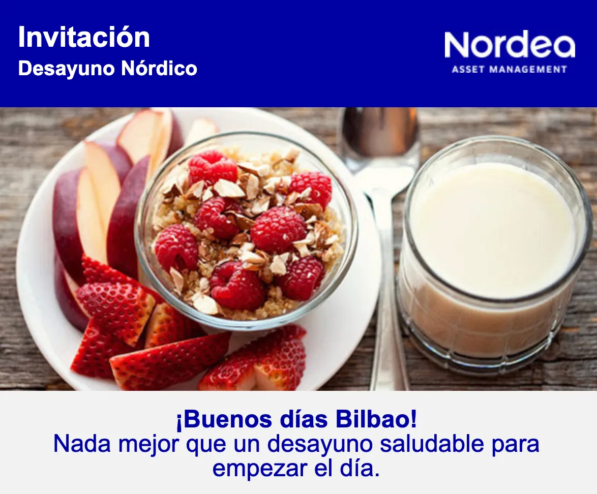 Invitación: Desayuno Nórdico en Bilbao el 2 de junio