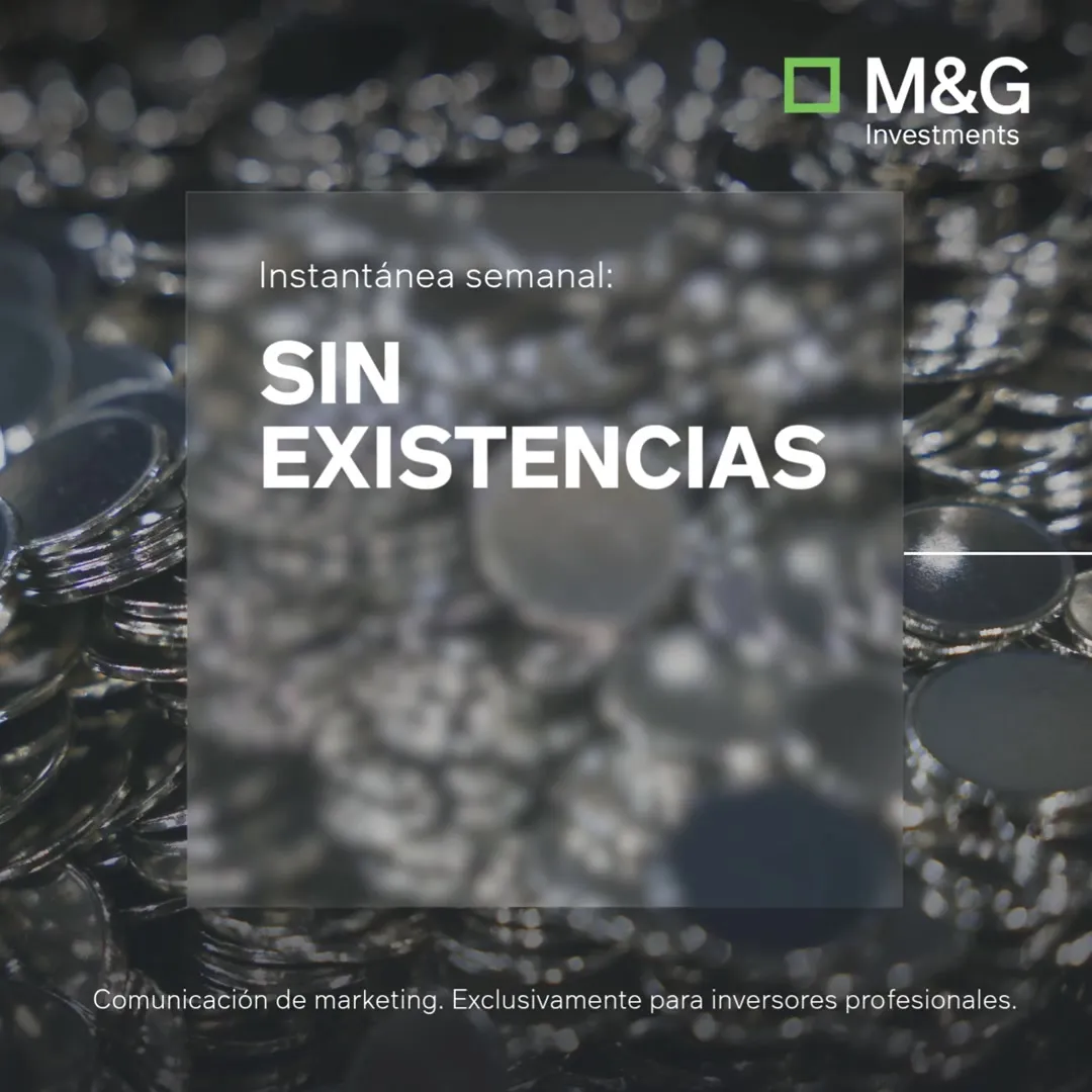 Instantánea semanal: Sin existencias